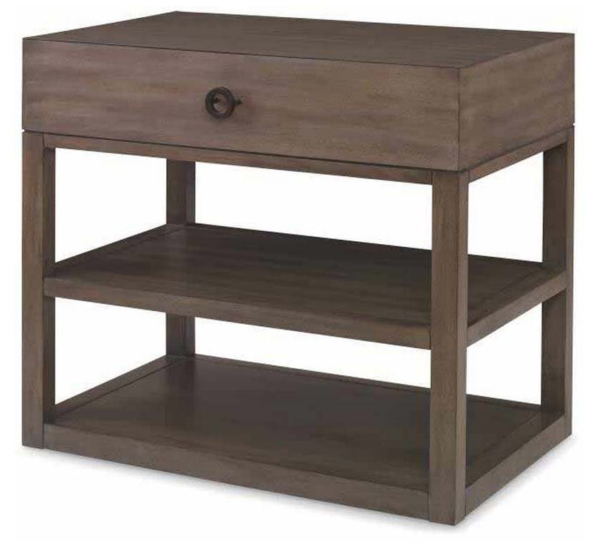Century CT4012-MK Laguna Large Nightstand Mink Grey Century CT4012-MK Laguna Large Nightstand Mink Grey