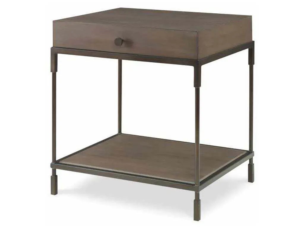 Century CT4013-MK Westport End Table Mink Grey