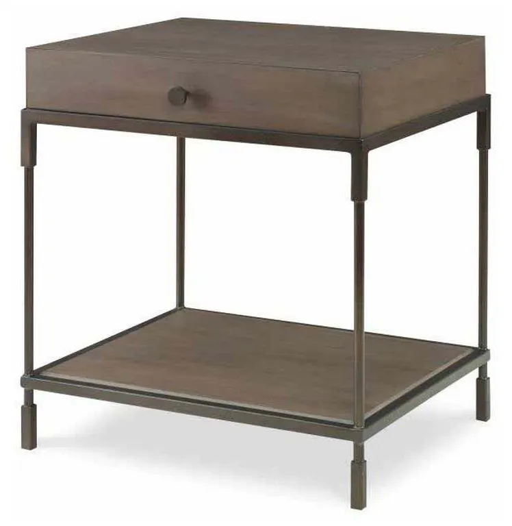 Century CT4013-MK Westport End Table Mink Grey Century CT4013-MK Westport End Table Mink Grey