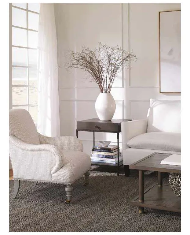 Century CT4013-MK Westport End Table Mink Grey Century CT4013-MK Westport End Table Mink Grey
