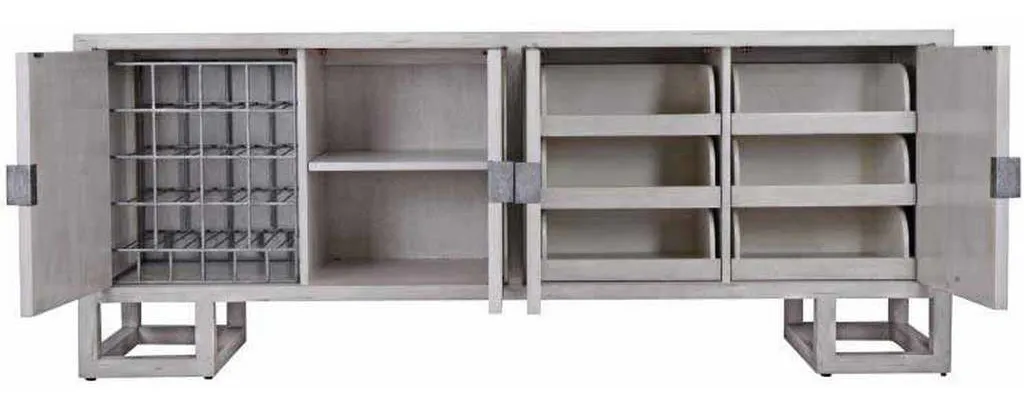 Century CT4022-PN Mackinaw 4 Door Credenza Peninsula Century CT4022-PN Mackinaw 4 Door Credenza Peninsula