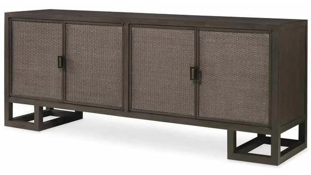 Century CT4022-MK Mackinaw 4 Door Credenza Mink Grey Century CT4022-MK Mackinaw 4 Door Credenza Mink Grey