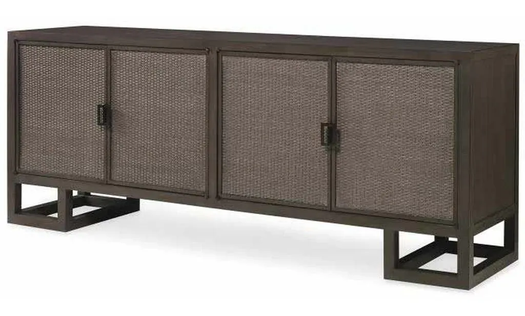 Century CT4022-MK Mackinaw 4 Door Credenza Mink Grey Century CT4022-MK Mackinaw 4 Door Credenza Mink Grey