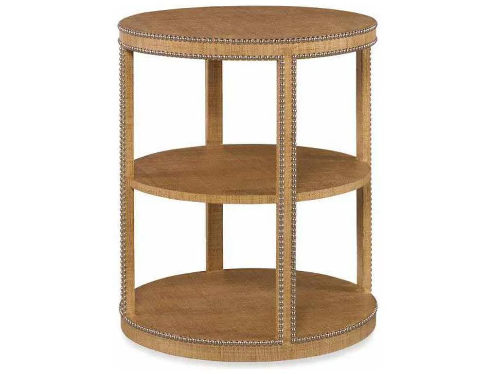 Century CT5013-SD Monterey Tier Table with Glass Sand
