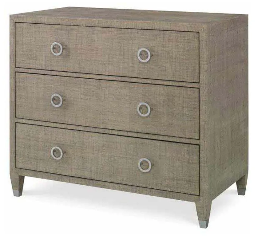 Century Furniture CT5019-FG Charleston 3 Drawer Chest with Glass French Grey Century Furniture CT5019-FG Charleston 3 Drawer Chest with Glass French Grey