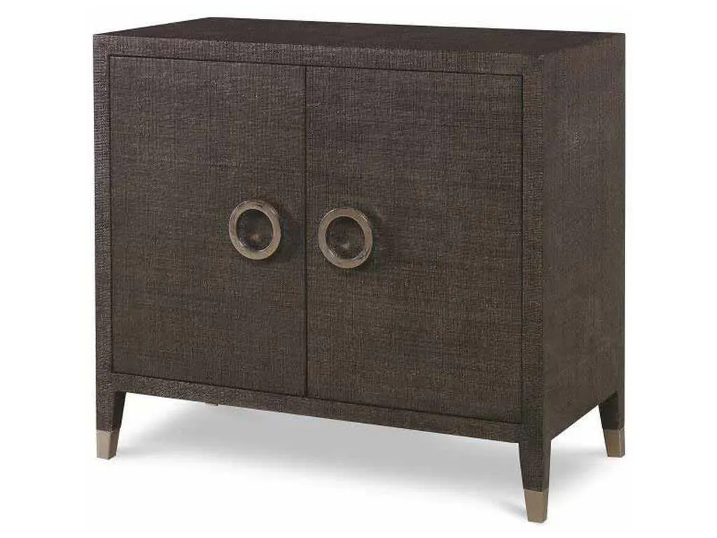 Century CT5022-BK Charleston 2 Door Chest Black