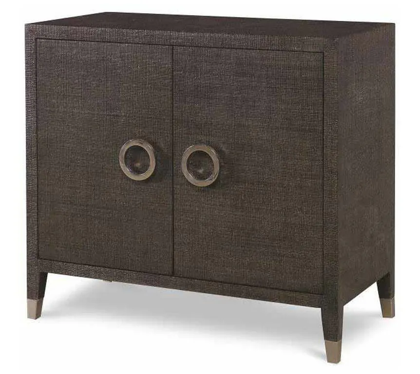 Century CT5022-BK Charleston 2 Door Chest Black Century CT5022-BK Charleston 2 Door Chest Black