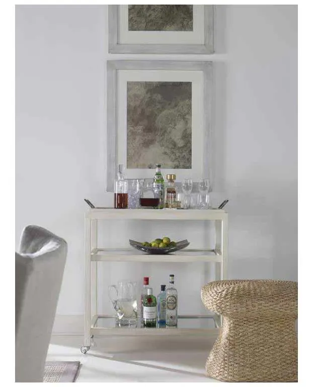 Century CT6011-CN Mandalay Bar Cart Century CT6011-CN Mandalay Bar Cart
