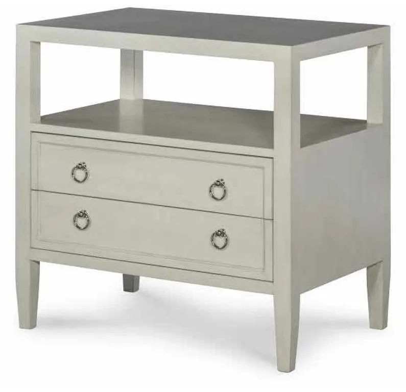 Century CT6019-CN Harbor Two Drawer Nightstand Century CT6019-CN Harbor Two Drawer Nightstand