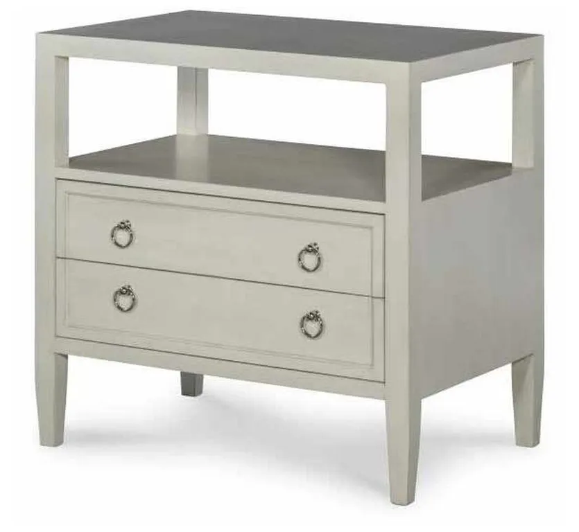 Century CT6019-CN Harbor Two Drawer Nightstand Century CT6019-CN Harbor Two Drawer Nightstand