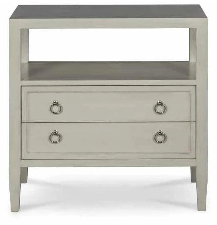 Century CT6019-CN Harbor Two Drawer Nightstand Century CT6019-CN Harbor Two Drawer Nightstand