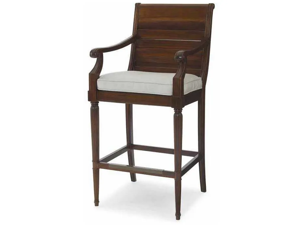 Century D11-55 Archipelago Bar Stool with Arms