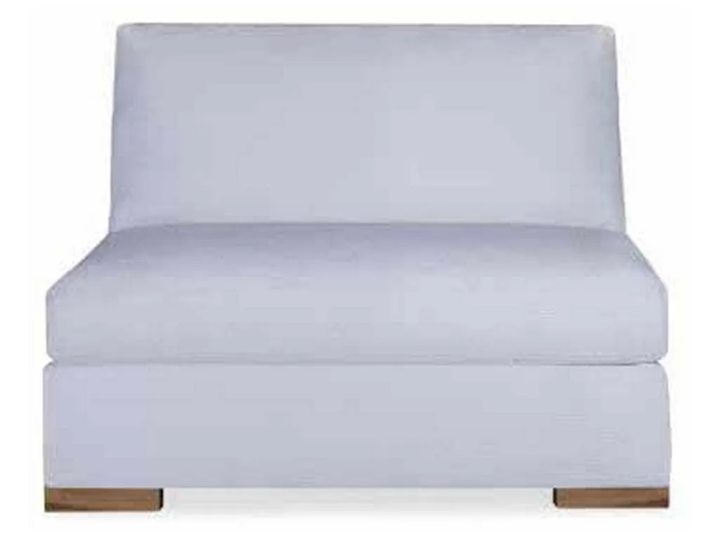 Century D13-7100-11 Great Room Armless Outdoor Chair