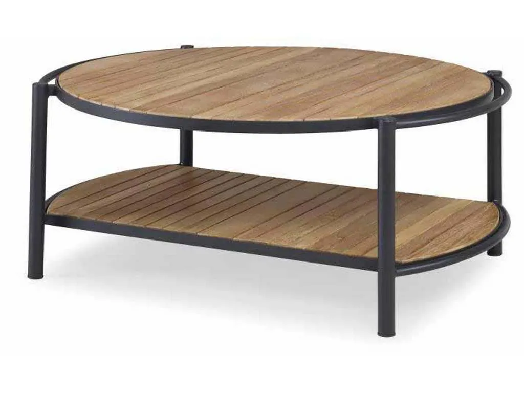 Century D39-88 Bord De Mer Round Cocktail Table