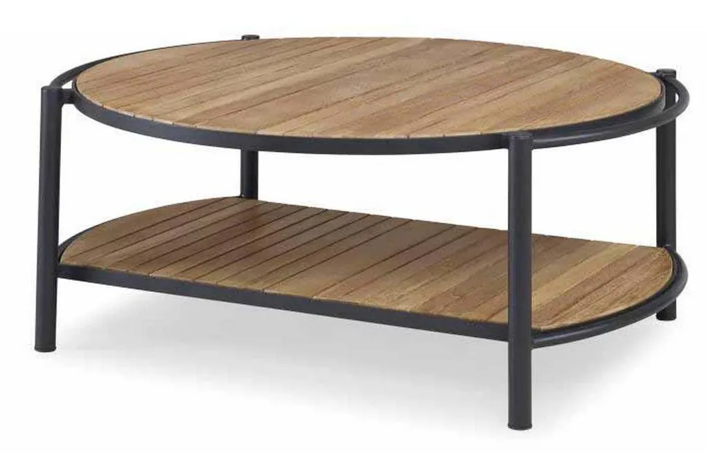 Century D39-88 Bord De Mer Round Cocktail Table Century D39-88 Bord De Mer Round Cocktail Table
