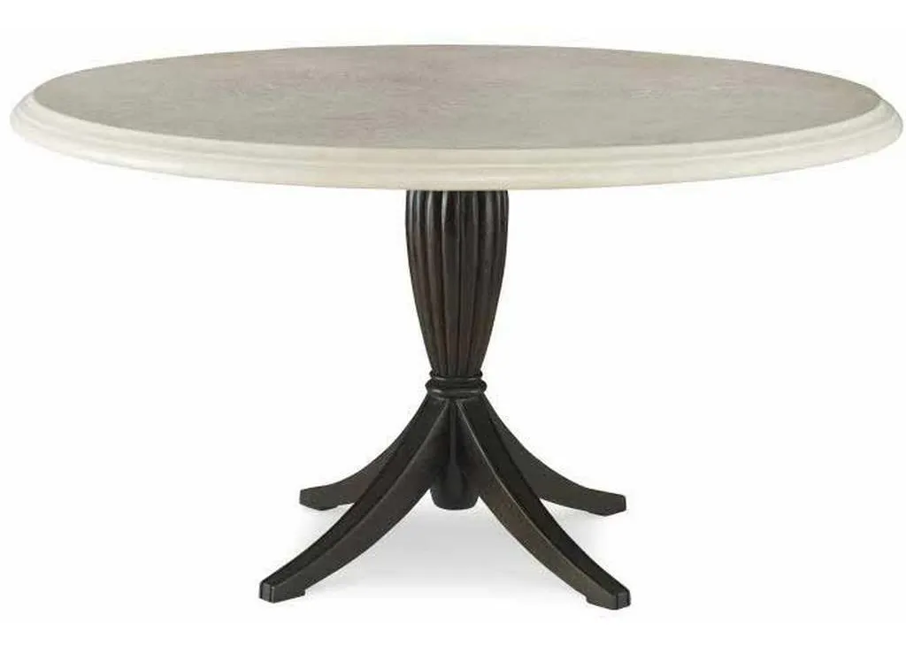 Century D11-94-SLT Archipelago Dining Table Base with 54 inch Grc Round Top Century D11-94-SLT Archipelago Dining Table Base with 54 inch Grc Round Top