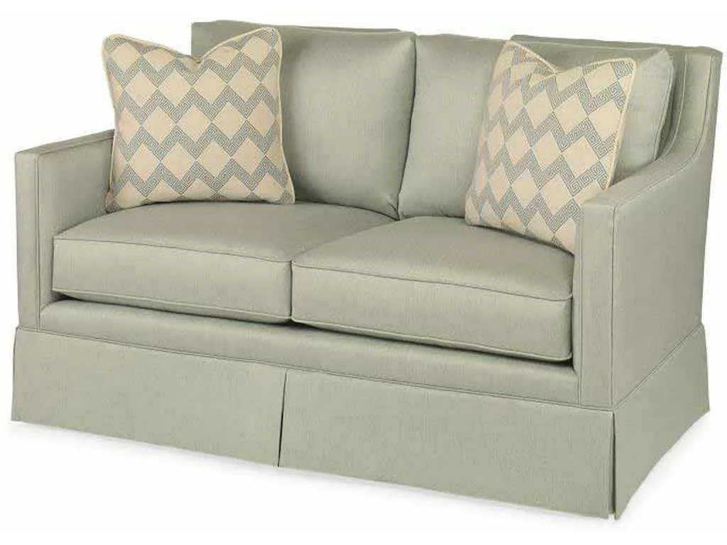 Century ESN216-4SK Del Mar Skirted Love Seat Century ESN216-4SK Del Mar Skirted Love Seat