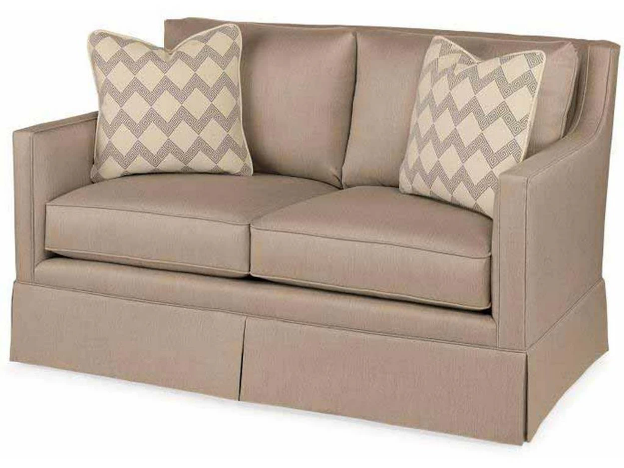 Century ESN255-4SK Del Rio Skirted Love Seat