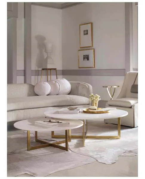 Century I3A-603S-S Windsor Smith Nest Cocktail Table With Stone Top Small Century I3A-603S-S Windsor Smith Nest Cocktail Table With Stone Top Small
