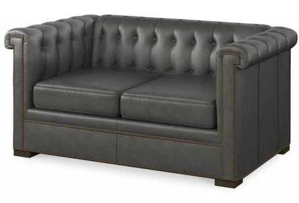 Century LR-7700-4 Modern Chesterfield Love Seat Century LR-7700-4 Modern Chesterfield Love Seat