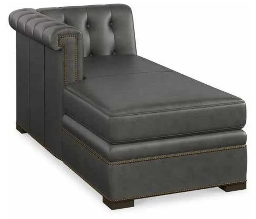 Century LR-7700-81 Modern Chesterfield Laf Chaise Century LR-7700-81 Modern Chesterfield Laf Chaise