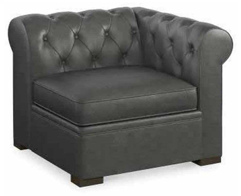 Century LR-7701-21 Classic Chesterfield Corner Chair Century LR-7701-21 Classic Chesterfield Corner Chair