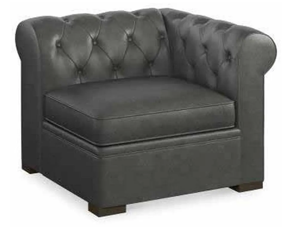 Century LR-7701-21 Classic Chesterfield Corner Chair Century LR-7701-21 Classic Chesterfield Corner Chair