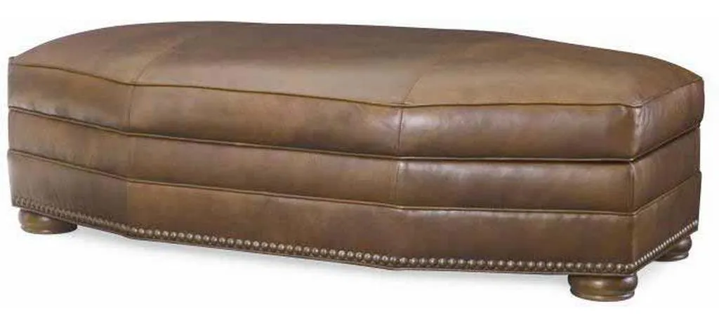 Century LR-7600-13 Leatherstone Wedge Storage Ottoman Century LR-7600-13 Leatherstone Wedge Storage Ottoman