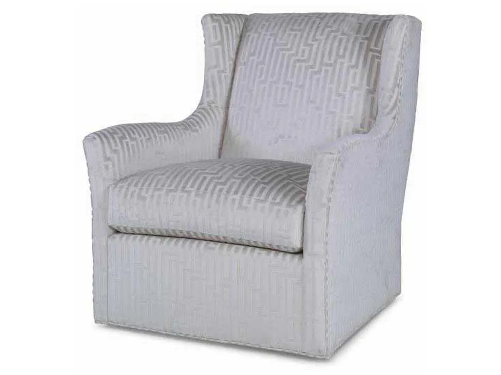 Century LR-17285 Defoe Leather Swivel Chair