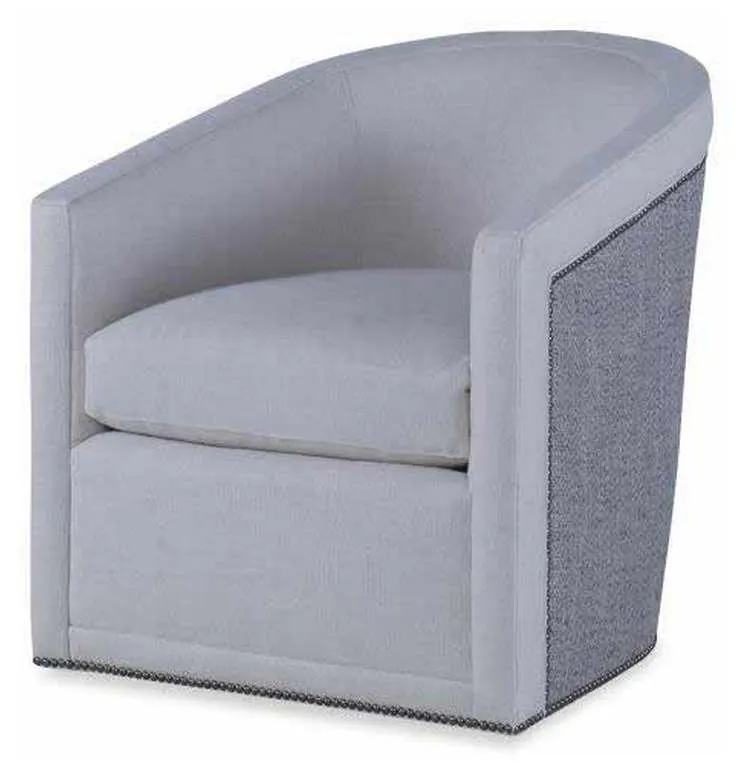 Century Furniture LTD5257-8 Gerard Swivel Barrel Chair Century Furniture LTD5257-8 Gerard Swivel Barrel Chair