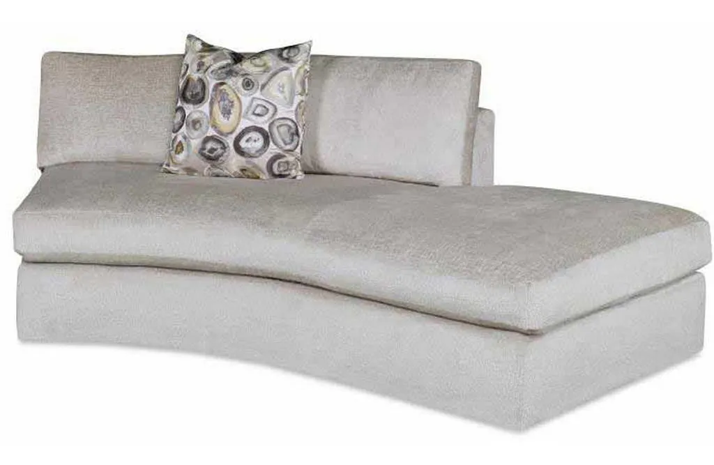 Century LTD5283-95R Alden Two Third Back Armless Sofa RAF Century LTD5283-95R Alden Two Third Back Armless Sofa RAF