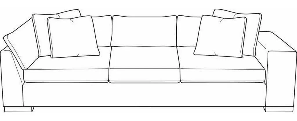 Century Furniture LTD7100-53 Great Room RAF Corner Sofa Century Furniture LTD7100-53 Great Room RAF Corner Sofa