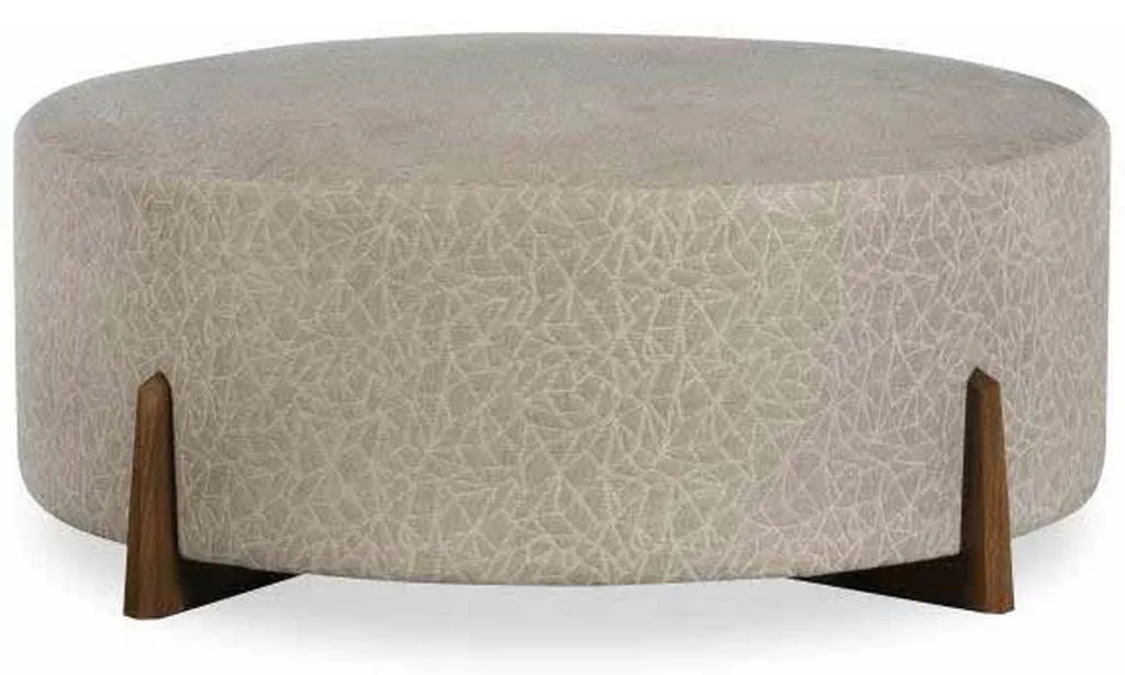 Century Furniture LTD7110-42R Rockford Round Ottoman Century Furniture LTD7110-42R Rockford Round Ottoman