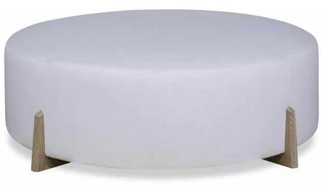 Century Furniture LTD7110-52R Rockford Round Ottoman Century Furniture LTD7110-52R Rockford Round Ottoman