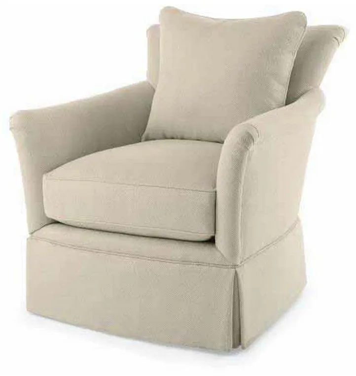 Century Furniture LTD7131-8SK Pratt Skirted Swivel Chair Century Furniture LTD7131-8SK Pratt Skirted Swivel Chair