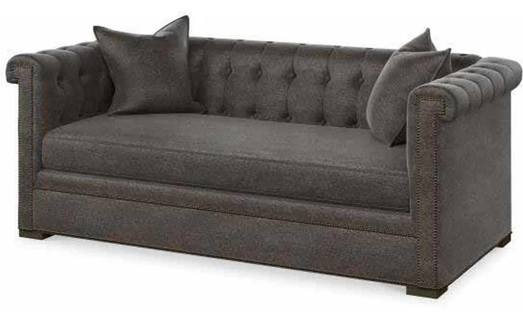 Century Furniture LTD7700-3D Modern Chesterfield Apt Sofa Century Furniture LTD7700-3D Modern Chesterfield Apt Sofa