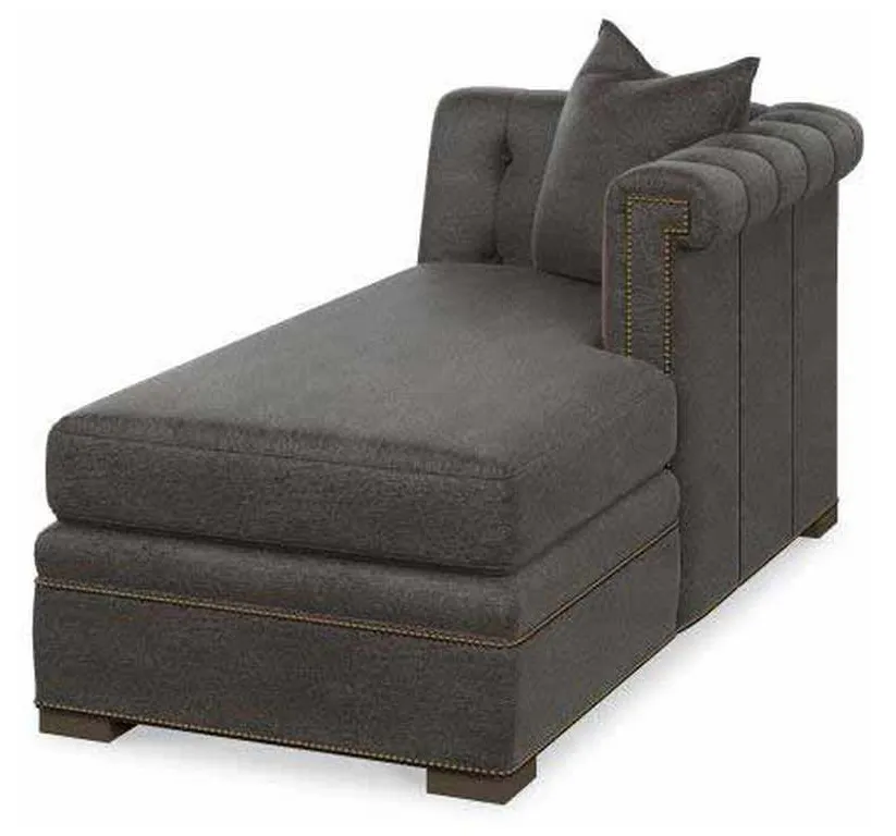 Century Furniture LTD7700-91 Modern Chesterfield Raf Chaise Century Furniture LTD7700-91 Modern Chesterfield Raf Chaise