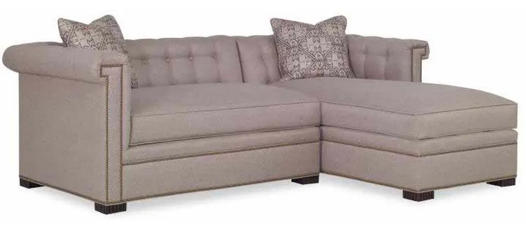 Century Furniture LTD7700-91 Modern Chesterfield Raf Chaise Century Furniture LTD7700-91 Modern Chesterfield Raf Chaise