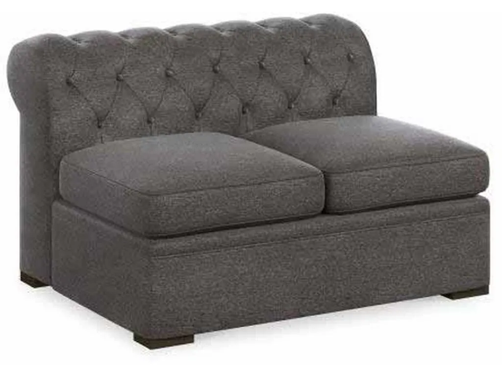 Century LTD7701-82 Classic Chesterfield Armless Love Seat Century LTD7701-82 Classic Chesterfield Armless Love Seat