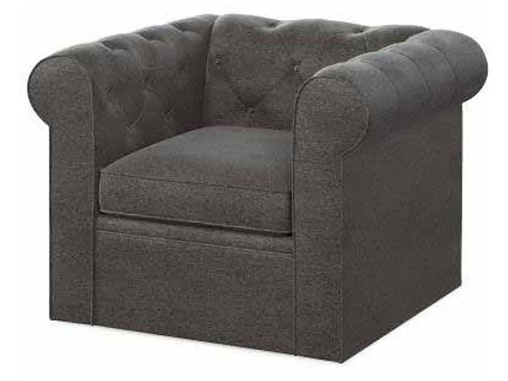 Century LTD7701-8 Chesterfield Swivel Chair