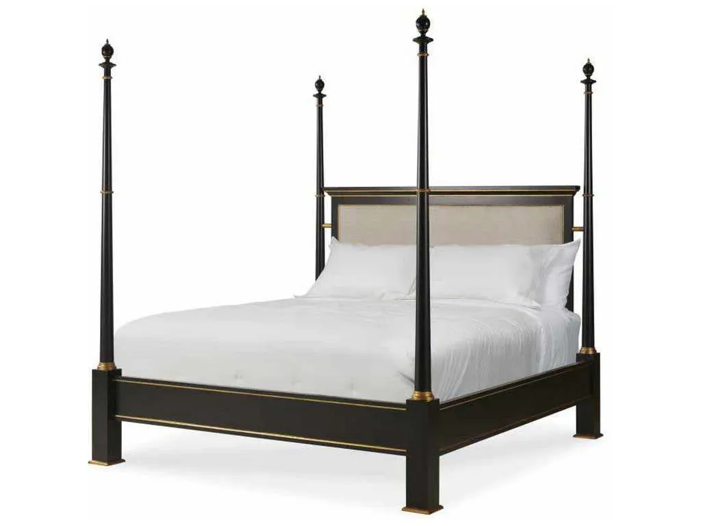 Century MN5490K Barrington Poster Bed With Uph Headboard King