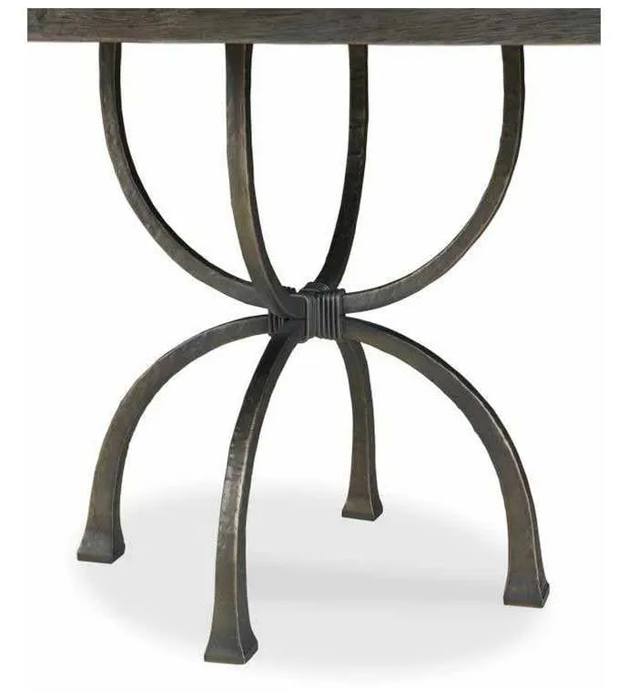 Century CRA-838B Details Live Edge Dining Table Base For Wood Top Modeled Bronze Century CRA-838B Details Live Edge Dining Table Base For Wood Top Modeled Bronze