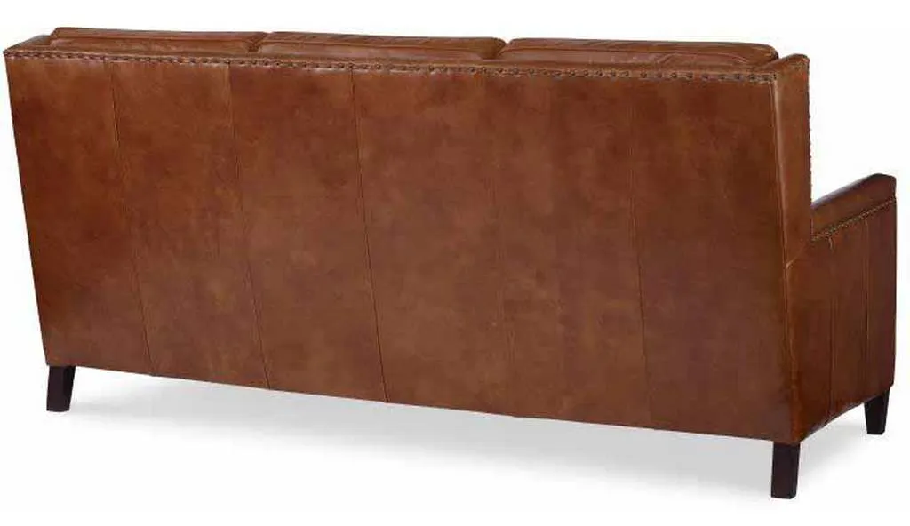 Century PLR-1302-RUSSETT Leather Sofa Century PLR-1302-RUSSETT Leather Sofa