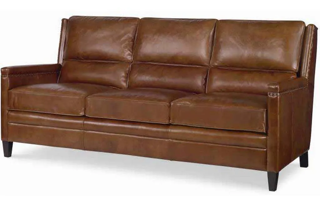 Century PLR-1302-RUSSETT Leather Sofa Century PLR-1302-RUSSETT Leather Sofa