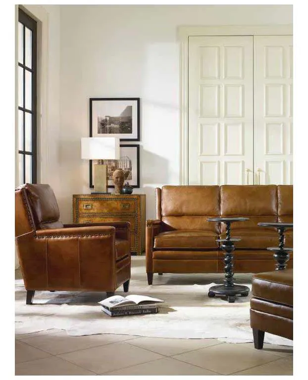Century PLR-1301-RUSSETT Leather Chair Century PLR-1301-RUSSETT Leather Chair