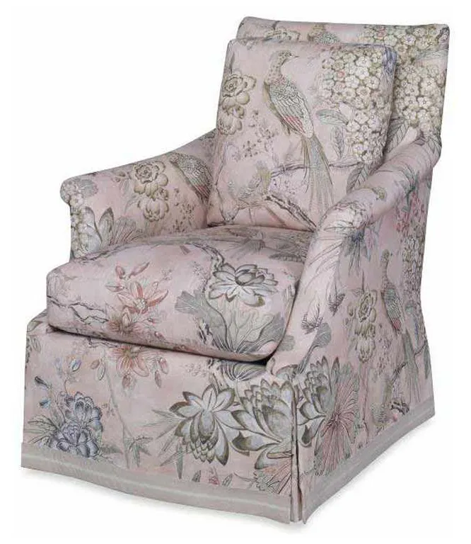 Century SIG2101-6SK Carrington Skirted Chair Century SIG2101-6SK Carrington Skirted Chair