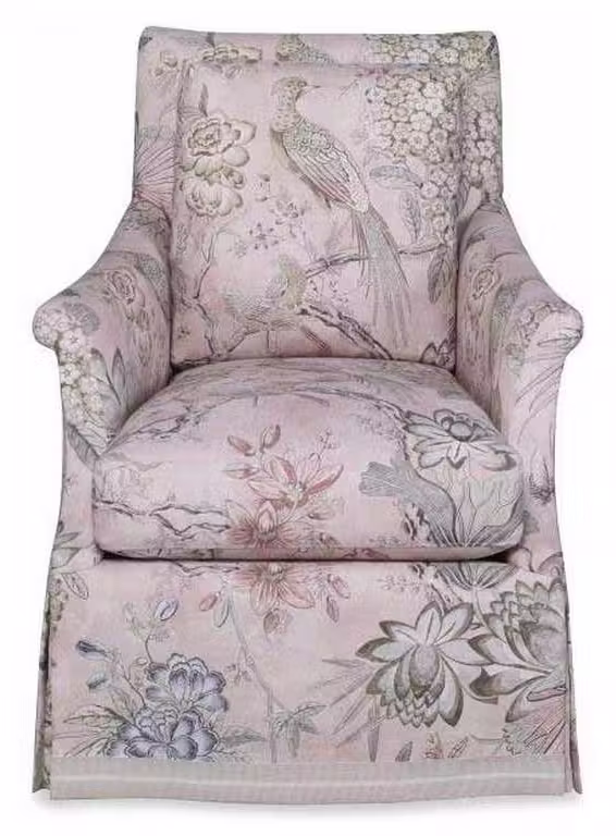 Century SIG2101-8SK Carrington Skirted Swivel Chair Century SIG2101-8SK Carrington Skirted Swivel Chair