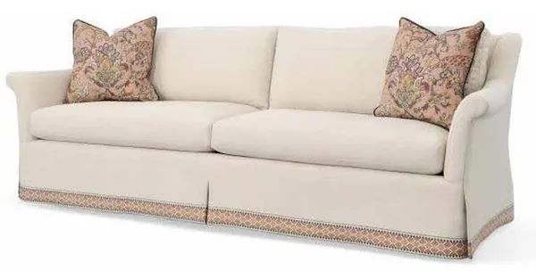 Century SIG2119-2SK Hadley Skirted Sofa Century SIG2119-2SK Hadley Skirted Sofa