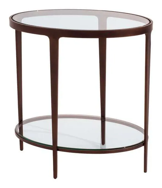 Charleston Forge 6103 Occasional Table Ellipse End Table Charleston Forge 6103 Occasional Table Ellipse End Table