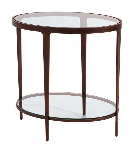 Charleston Forge 6103 Occasional Table Ellipse End Table Charleston Forge 6103 Occasional Table Ellipse End Table